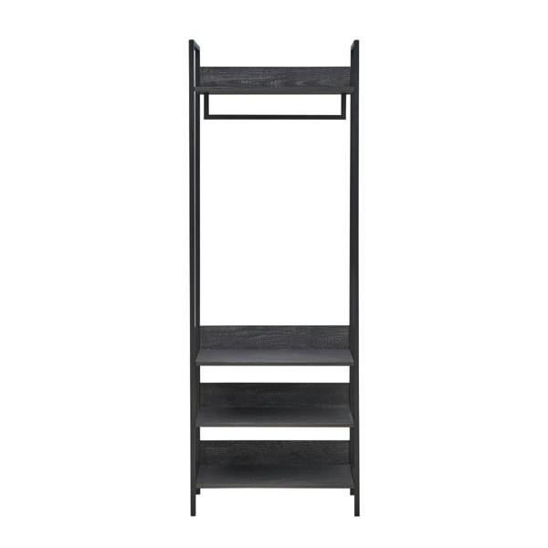 Timber Art Design 4 Tier Zahra Bedroom Double Open Wardrobe Furniture Storage Cupboard