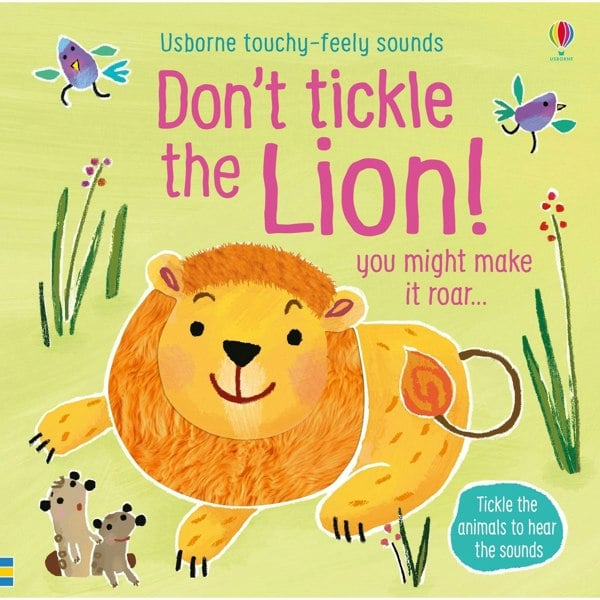 Usborne Don't Tickle Touchy-feely Sound Books Collection 5 Books Set by Sam Taplin Tiger, Lion, Hippo, Crocodile, Dinosaur