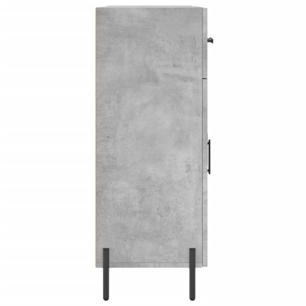 Berkfield Sideboard Concrete Grey 69.5x34x90 cm Engineered Wood