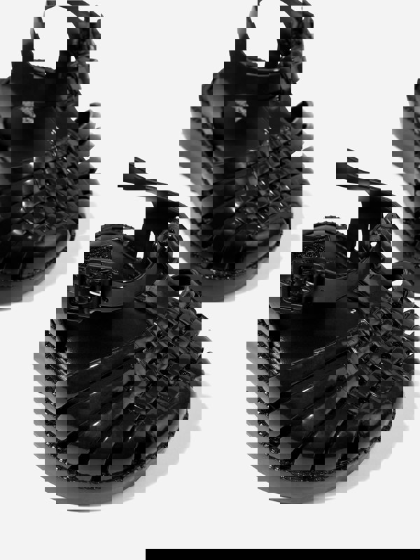 Mini Melissa Girls Possession Sandals in Black