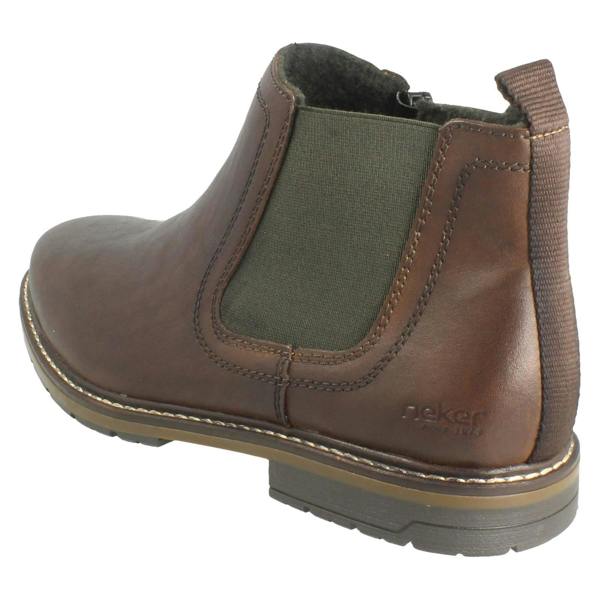 Rieker Mens Rieker Smart Casual Zip Up Ankle Boots 13757