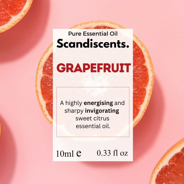 Grapefruit - Scandiscents, waterless diffuser, essential oils, fragrance oils