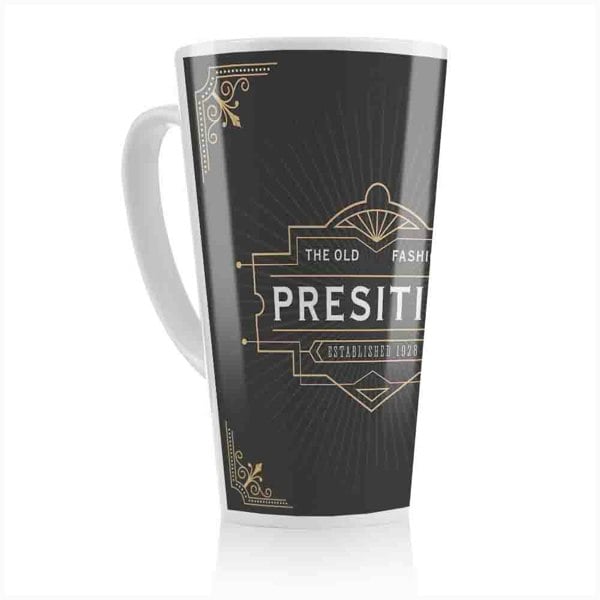Benjamin Tate Design Art Deco Old Fashioned Prestige Latte Mug