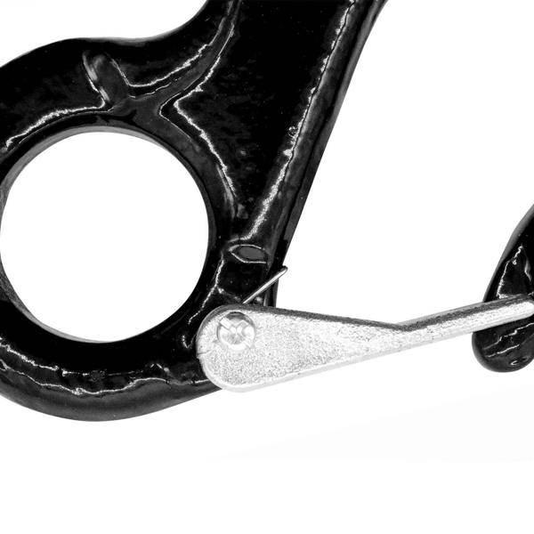 WINCHMAX Eye Sling Competition Hook. Black, G80 / 3.15T W.L.L.