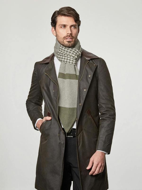 Country Green Scarf