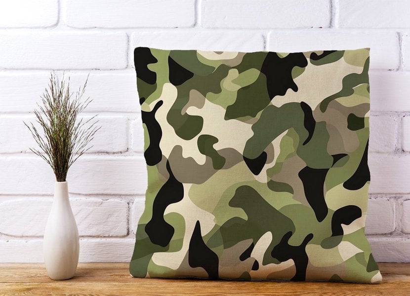 Warren Reed Camouflage Design Cushions