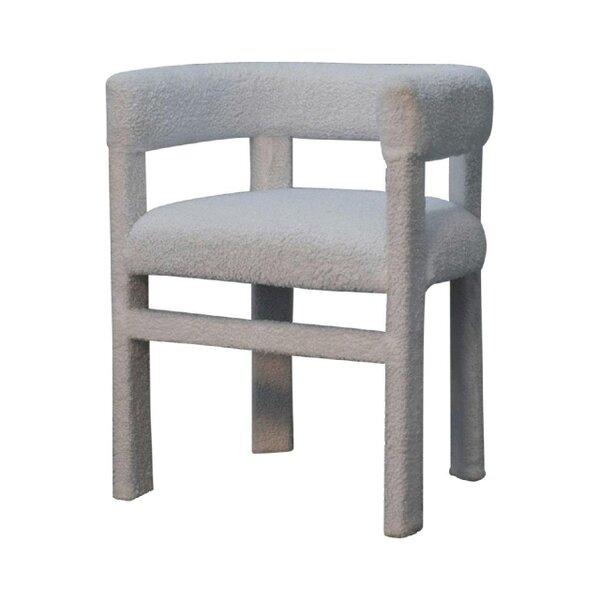 Wyld Haus Sarlat White Boucle Cosy Occasional Chair