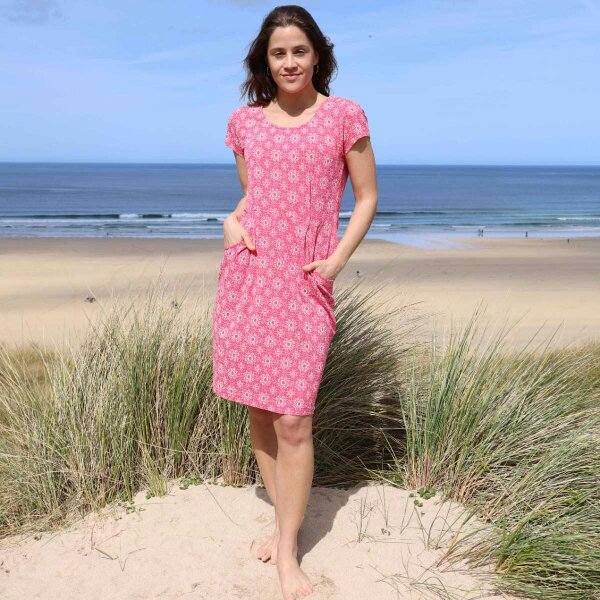 Lazy Jacks LJ120 - Printed Dress - Geo