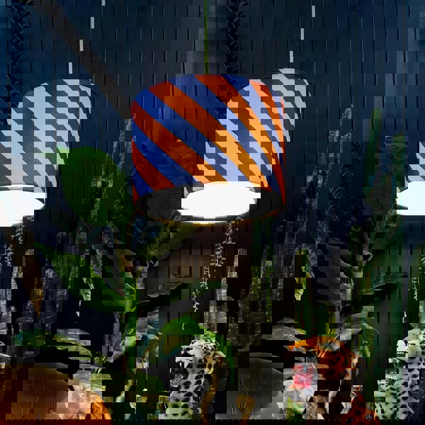 love frankie Peach Fuzz Helter Skelter Velvet Lampshade