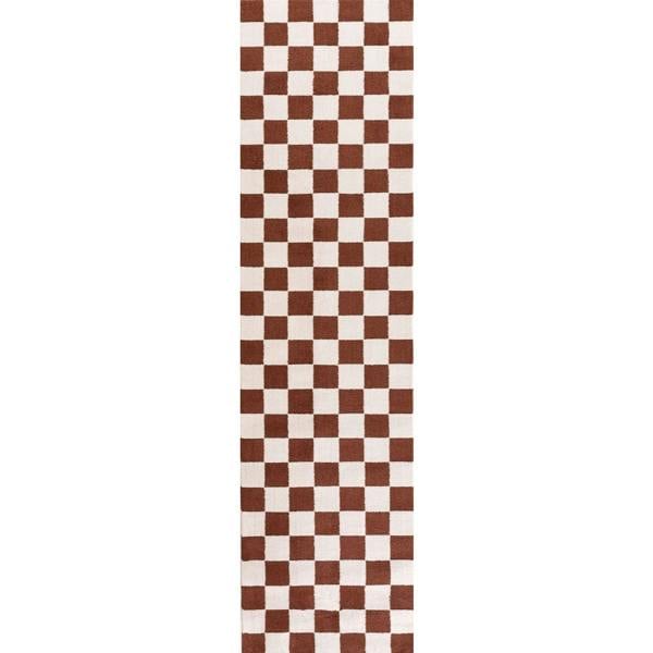 Loft Checkerboard Terra Rug, Easy to clean, Ideal for every place.