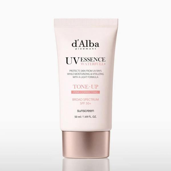 D'ALBA Waterfull Pink Correcting Tone-Up Sunscreen 50ml