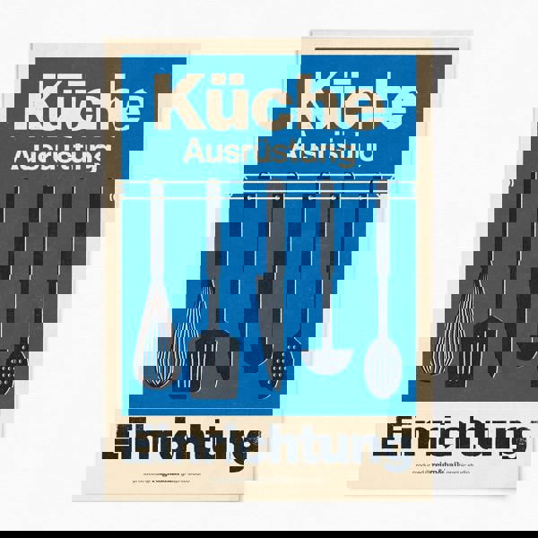 Reign&Hail Kuche Kitchen Print