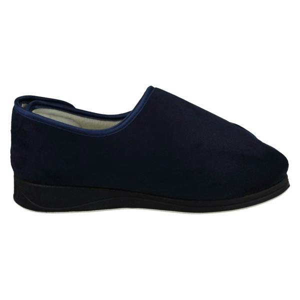 Padders Ladies Padders Hook And Loop Comfort Slippers Penny