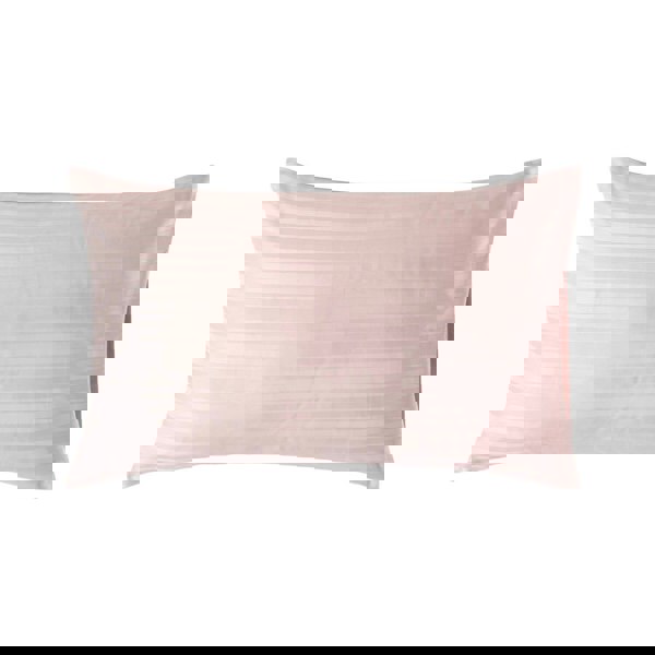 HOMESCAPES Silky 330 TC Egyptian Cotton Satin Stripe Housewife Pillowcase, Standard Size