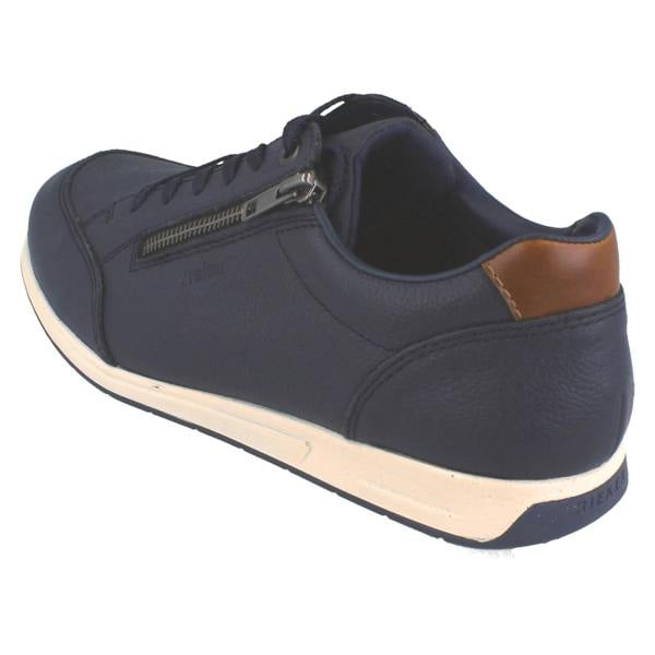 Rieker Mens Rieker Casual Lace Up Trainers With Side Zip 11903