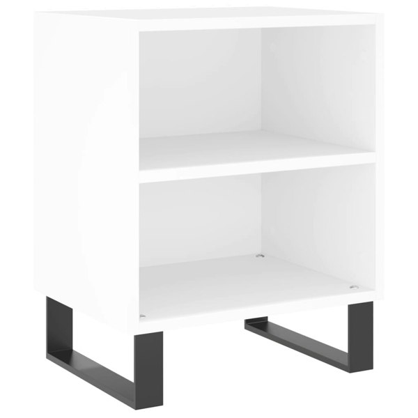 Berkfield Bedside Cabinets 2 pcs White 40x30x50 cm Engineered Wood