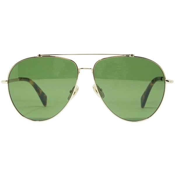 Lanvin Green Lens Gold Sunglasses