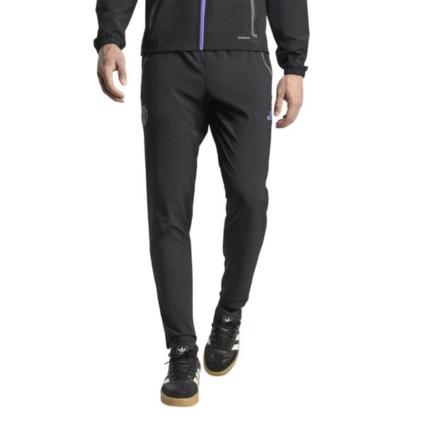 Adidas Mens 2025/2026 Manchester United FC Tracksuit Bottoms - Black - 