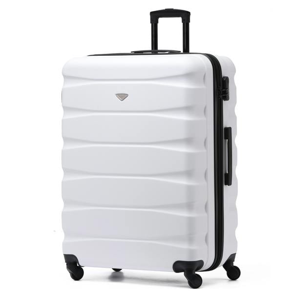 Flight Knight 29" Large Suitcase Check-in Hold Luggage Hard Shell 4 Wheels TSA Lock