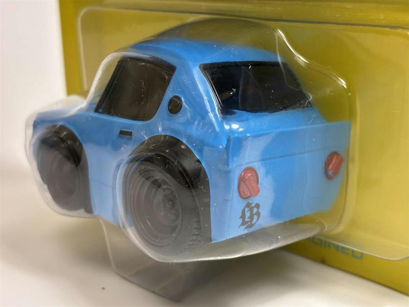 MCSlots Nissan Skyline Kenmeri Liberty Walk Baby Blue Qube Carz 6cm QZ00101BL