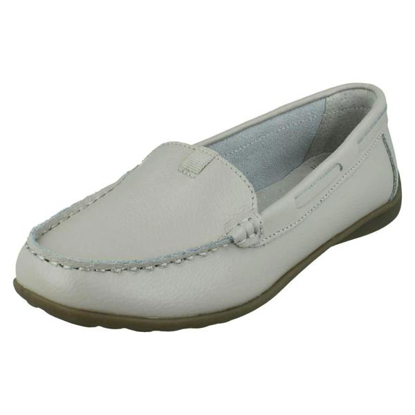 Down to Earth Ladies Down To Earth Leather Loafers F80422
