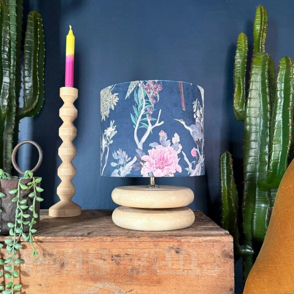 Love Frankie Balance Table Lamp In Oak