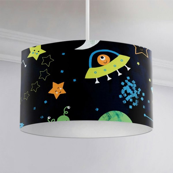 Alien Adventure Ceiling Lampshade - Happy Linen Company