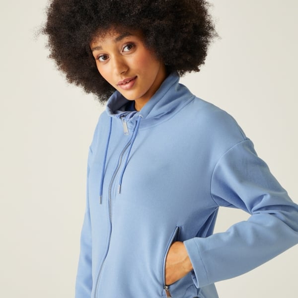 Regatta Women's Ashlynn Knitted Fleece Jacket - Hydrangea Blue