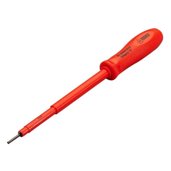Itl Insulated Insulated Hex Screwdriver 3mm - Multi Colour - 