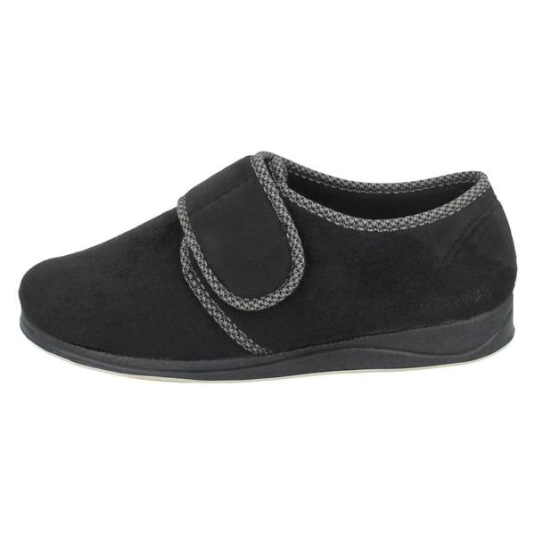 Padders Mens Padders Memory Foam Comfort Slippers Harry