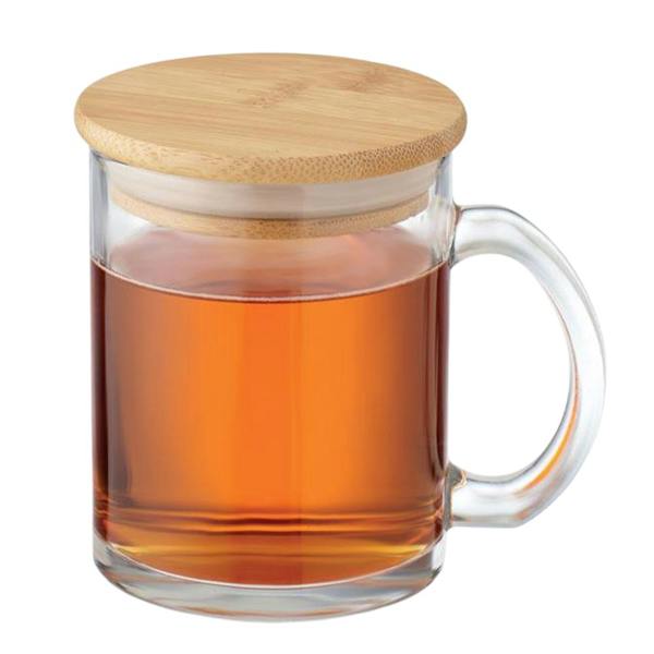 MidOcean Celestial Bamboo Lid 300ml Mug - Transparent - 