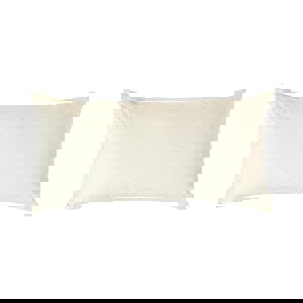 HOMESCAPES Crisp & Cool 200 TC Egyptian Cotton Percale Housewife Pillowcase, European Size