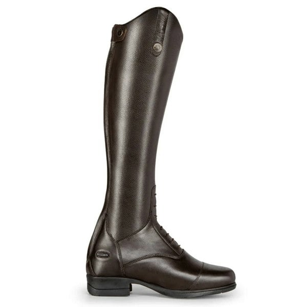 Moretta Women's Gianna Leather Long Riding Boots - Brown