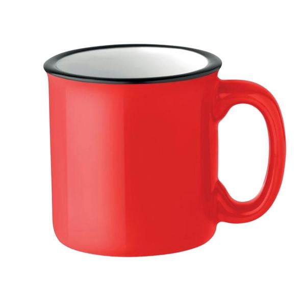 MidOcean Tweenies Vintage Ceramic 240ml Mug - Red - 