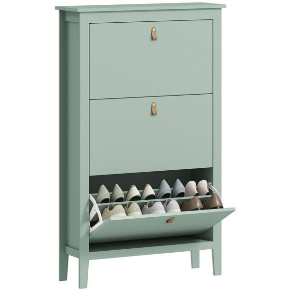 Flip-down Shoe Cabinet