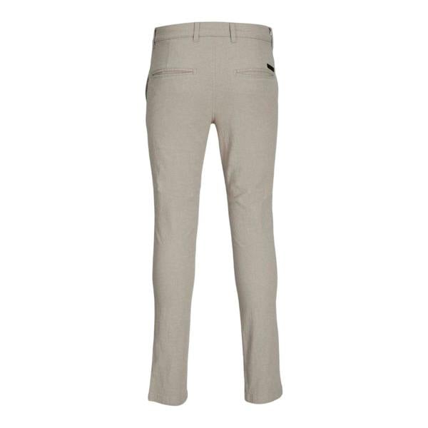 Jack And Jones Mens Dave Slim Chinos - Crockery - 