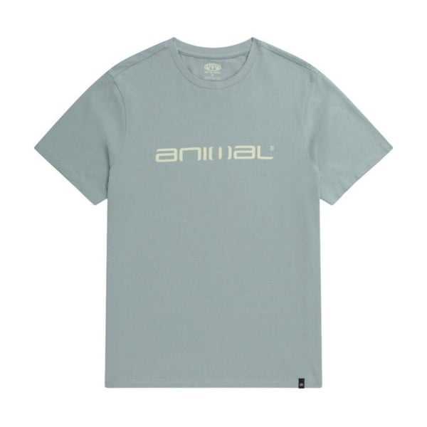 Animal Mens Classico Organic T-Shirt - Light Blue