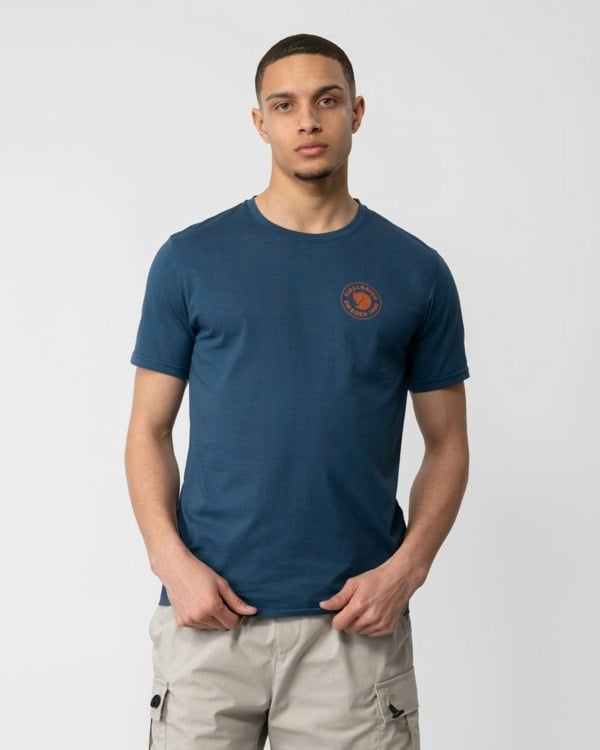 Fjallraven 1960 Logo Mens T-Shirt - Indigo Blue 534