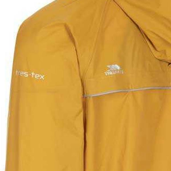 Trespass Qikpac X Unisex Packaway Jacket - Maize Yellow - 