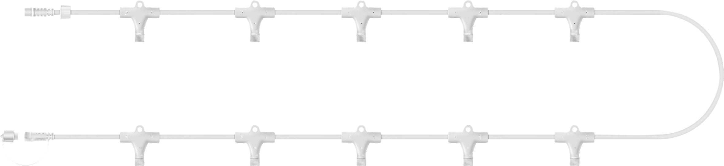 Eagle Connect 10 Way Connector White  IP65