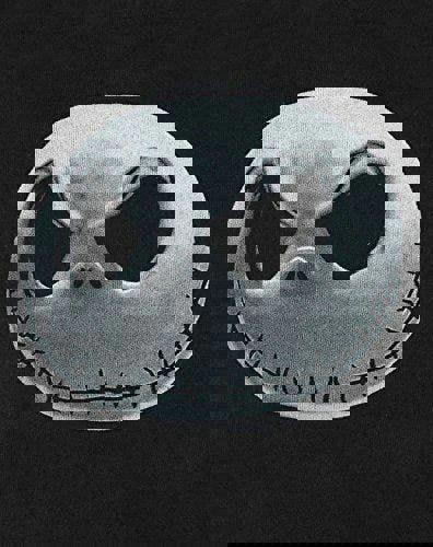 Disney The Nightmare Before Christmas Womens Black Jack Skellington Christmas Jumper