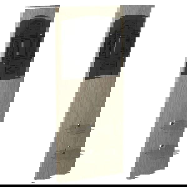 Dorel Home Mercury with 2 Shelves Light Oak with bracket