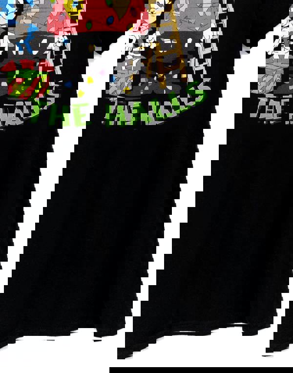 Sonic the Hedgehog Mens Black Character Short Sleeved T-Shirt