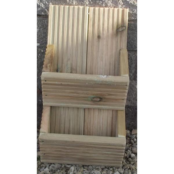 Wall Mounted Decking Herb Strawberry Fruit Planter - 2 sizes