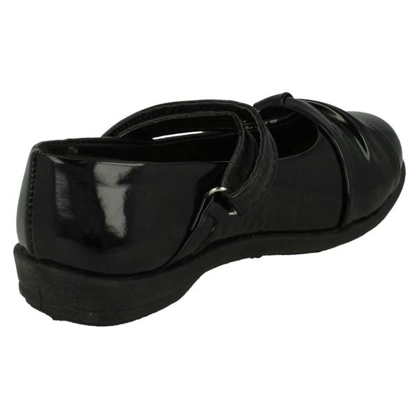 Spot On Girls Spot On Side Bow Detail School Shoes