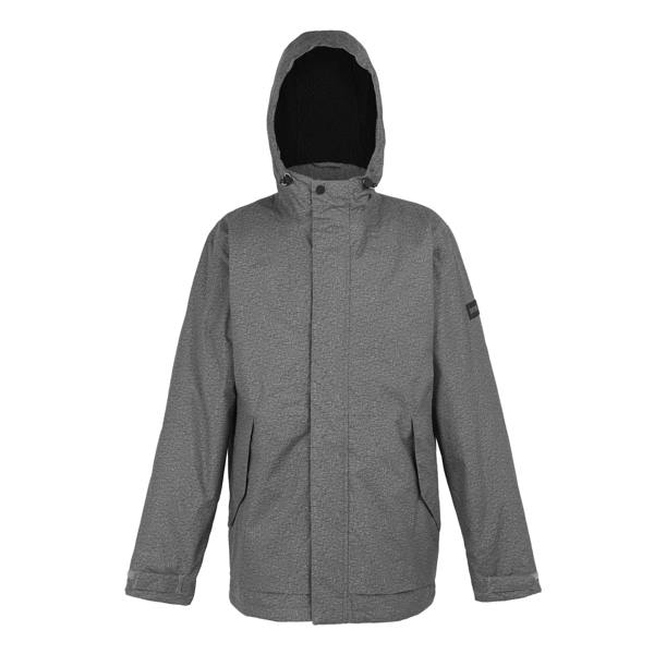 Regatta Mens Sterlings IV Waterproof Jacket - Mineral Grey Marl