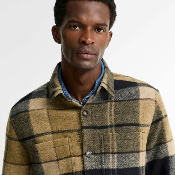 Barbour Woodlane Brushed Check Overshirt