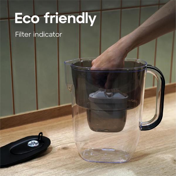 AQUAPHOR 3.2L Fresh Black with 1 x 200 litre Maxfor+ Filter