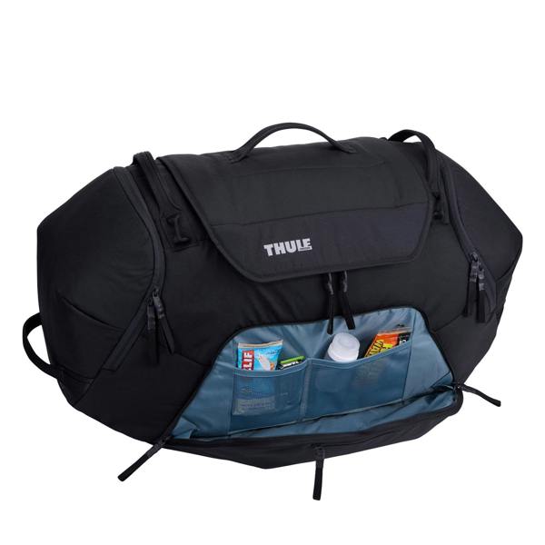 Thule RoundTrip Ski Boot Bag 80L Black Travel Duffel for Ski & Snowboard