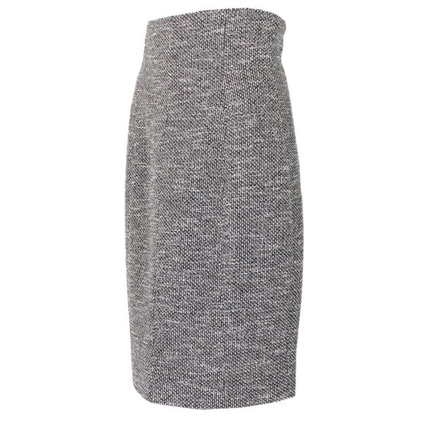The Row luxurious grey tweed pencil skirt